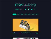 Tablet Screenshot of maxrudberg.com